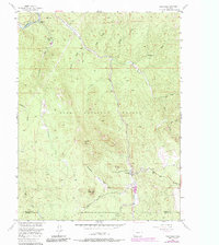 Download a high-resolution, GPS-compatible USGS topo map for Westcreek, CO (1985 edition)