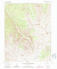 Download a high-resolution, GPS-compatible USGS topo map for Wetterhorn Peak, CO (1987 edition)