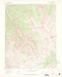 Download a high-resolution, GPS-compatible USGS topo map for Wetterhorn Peak, CO (1970 edition)