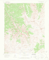 Download a high-resolution, GPS-compatible USGS topo map for Wetterhorn Peak, CO (1966 edition)