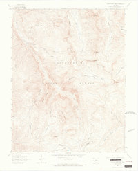 Download a high-resolution, GPS-compatible USGS topo map for Wetterhorn Peak, CO (1966 edition)