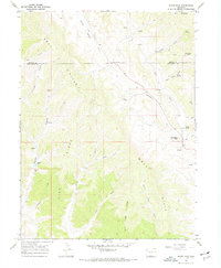 Download a high-resolution, GPS-compatible USGS topo map for White Rock, CO (1970 edition)