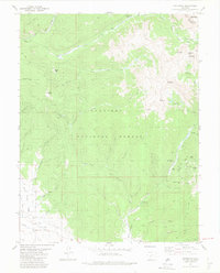 Download a high-resolution, GPS-compatible USGS topo map for Whitepine, CO (1983 edition)