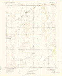 1950 Map of Wiggins, 1952 Print
