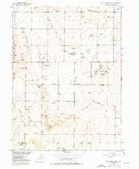 Download a high-resolution, GPS-compatible USGS topo map for Wild Horse Lake, CO (1976 edition)
