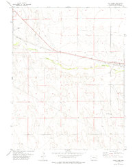 preview thumbnail of historical topo map of Cheyenne County, CO in 1978