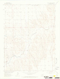 preview thumbnail of historical topo map of Yuma County, CO in 1963