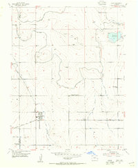 Download a high-resolution, GPS-compatible USGS topo map for Wiley, CO (1956 edition)