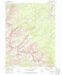 Download a high-resolution, GPS-compatible USGS topo map for Willow Lakes, CO (1986 edition)