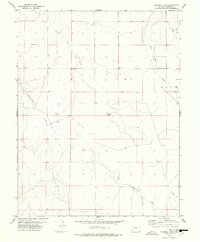 preview thumbnail of historical topo map of Crowley County, CO in 1978