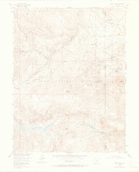 Download a high-resolution, GPS-compatible USGS topo map for Windy Peak, CO (1968 edition)