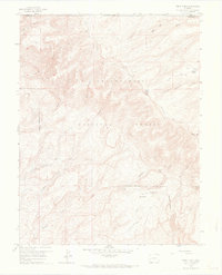 Download a high-resolution, GPS-compatible USGS topo map for Windy Point, CO (1969 edition)