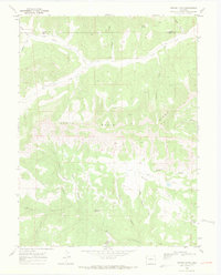 Download a high-resolution, GPS-compatible USGS topo map for Winter Flats, CO (1972 edition)