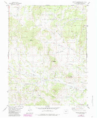 Download a high-resolution, GPS-compatible USGS topo map for Witcher Mountain, CO (1985 edition)