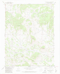 Download a high-resolution, GPS-compatible USGS topo map for Witcher Mountain, CO (1983 edition)