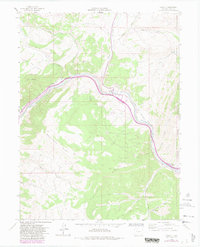 Download a high-resolution, GPS-compatible USGS topo map for Wolcott, CO (1983 edition)