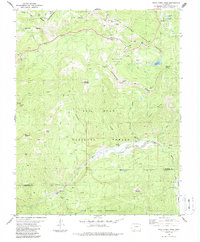 preview thumbnail of historical topo map of Mineral County, CO in 1984