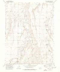 Download a high-resolution, GPS-compatible USGS topo map for Woodlin School, CO (1977 edition)
