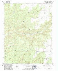 Download a high-resolution, GPS-compatible USGS topo map for Woods Canyon, CO (1994 edition)