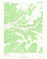 Download a high-resolution, GPS-compatible USGS topo map for Woods Canyon, CO (1967 edition)