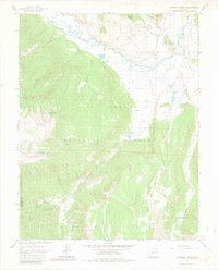 Download a high-resolution, GPS-compatible USGS topo map for Workman Creek, CO (1980 edition)
