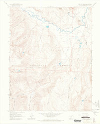 preview thumbnail of historical topo map of Mineral County, CO in 1964