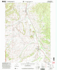 Download a high-resolution, GPS-compatible USGS topo map for Yampa, CO (2004 edition)