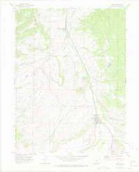 Download a high-resolution, GPS-compatible USGS topo map for Yampa, CO (1975 edition)
