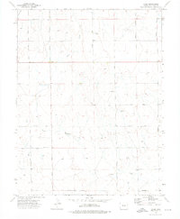 Download a high-resolution, GPS-compatible USGS topo map for Yoder, CO (1976 edition)