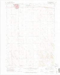 1972 Map of Yuma South, 1975 Print