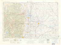 preview thumbnail of historical topo map of Greeley, CO in 1965
