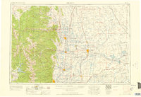 preview thumbnail of historical topo map of Greeley, CO in 1958