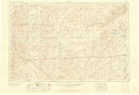 1958 Map of Arriba, CO