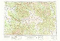 1956 Map of Montrose, CO, 1978 Print