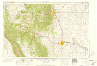 preview thumbnail of historical topo map of Pueblo, CO in 1958