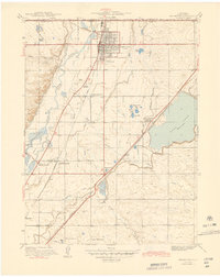 1944 Map of Brighton, CO