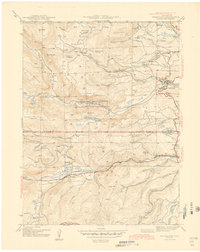 Download a high-resolution, GPS-compatible USGS topo map for Nederland, CO (1944 edition)
