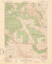 preview thumbnail of historical topo map of Jefferson County, CO in 1944
