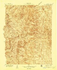 1938 Map of Alma, CO