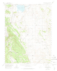 Download a high-resolution, GPS-compatible USGS topo map for Antero Reservoir, CO (1974 edition)