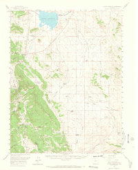 Download a high-resolution, GPS-compatible USGS topo map for Antero Reservoir, CO (1966 edition)