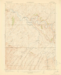 preview thumbnail of historical topo map of Moffat County, CO in 1914