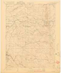 1906 Map of Gilpin County, CO, 1916 Print