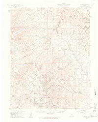 Download a high-resolution, GPS-compatible USGS topo map for Bonanza, CO (1961 edition)