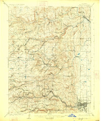 1904 Map of Boulder, 1926 Print