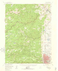 Download a high-resolution, GPS-compatible USGS topo map for Boulder, CO (1960 edition)
