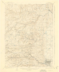1904 Map of Boulder, 1941 Print