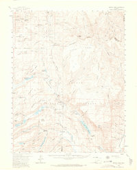 Download a high-resolution, GPS-compatible USGS topo map for Bristol Head, CO (1966 edition)