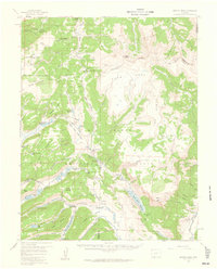 preview thumbnail of historical topo map of Hinsdale County, CO in 1959