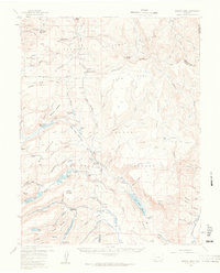 Download a high-resolution, GPS-compatible USGS topo map for Bristol Head, CO (1961 edition)